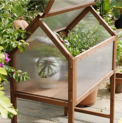 Warmer Pflanzenschrank, isoliertes Blumenregal, Balkonblumenpergola, kleines Haushaltsgewächshaus, pflanzenfrostsicher und staubdicht